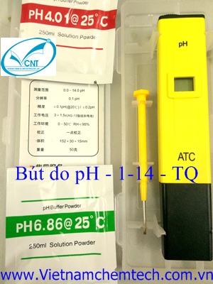 Bút đo pH 1-14 cầm tay
